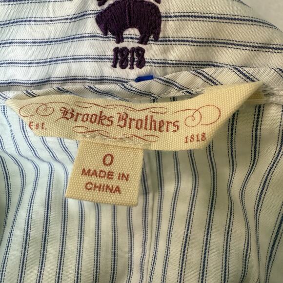 Brooks Brothers Seersucker Colorful Stripe Pencil Skirt Size 0 Preppy Career - Picture 8 of 15